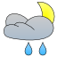 Rain showers Rain showers